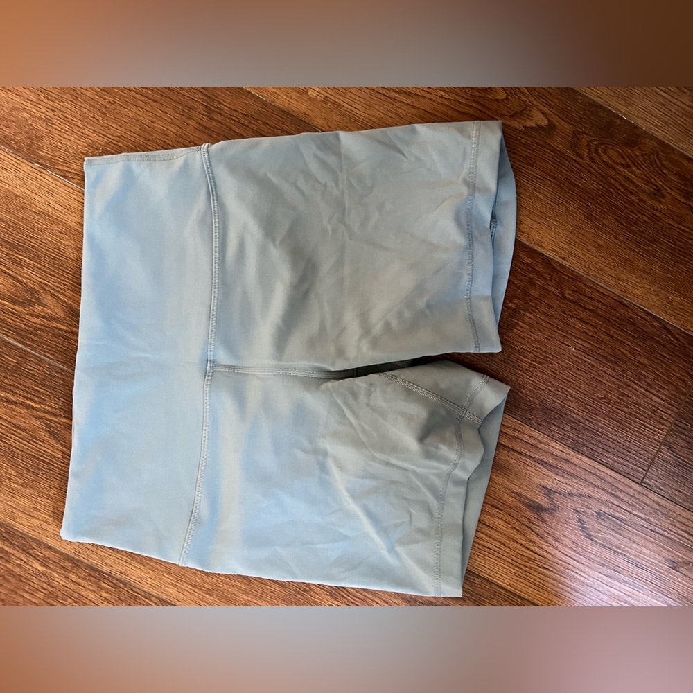 Lululemon biker shorts.